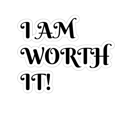 Motivational Kiss-Cut Stickers, Inspiring Laptop Decal, Self-Love Gift, Positive Affirmation Sticker, Planner Stickers
